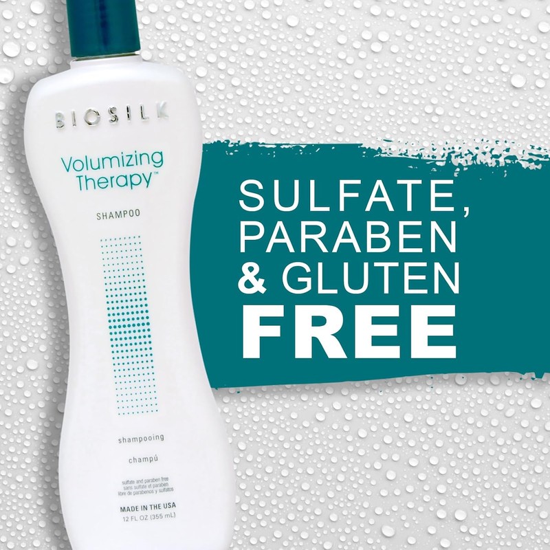 Biosilk Volumizing Therapy Shampoo, 12 Oz