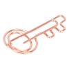 100Pcs Paper Clip Metal Rose Gold Color Urheen Design Paperclip