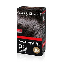 Omar Sharif 60sec Color Cream #4 Light Chestnut by Omar Sharif
