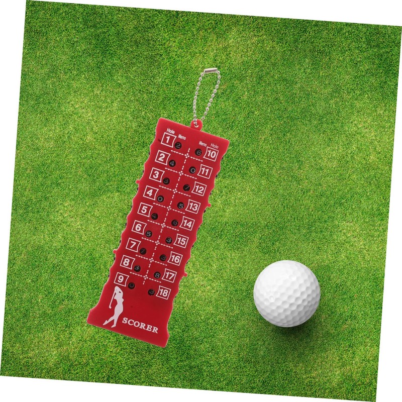 GRIRIW 18Hole Golf Score Counter Compact Stroke Tracker for Tournaments