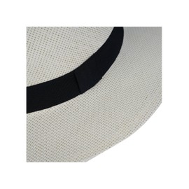SCHIETWETTER Men's Panama Hat Carlos Straw Hat for Men Summer Hat 100% Paper, cream