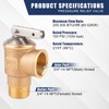 Tankless Water Heater Valve Kit, PRV 3/4"-1/2" NPT