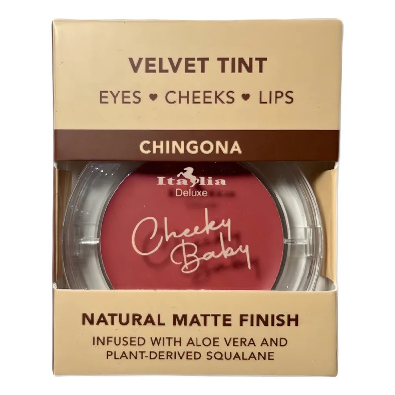 Rubor En Crema Cheeky Baby Italia Deluxe Tono Chingona Chingona