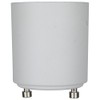 Sunlite GU24 Socket to Medium Base Adapter, Converts GU24 Fixtures