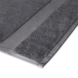 Maisonette Loft Egyptian Cotton Turkish Hand Towels - Soft, Absorbent Washcloths for Face - Ideal Quick Dry Small Towel Wash Cloth Set for Bathroom - (13" x 13", 6 Pack) - Grey