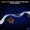 Maximm 360° Rotating Flat Plug Extension Cord with a Removable