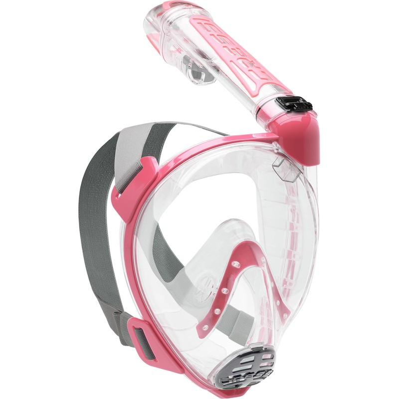 CRESSI Duke Dry Full Face Mask Clear/Pink S/M