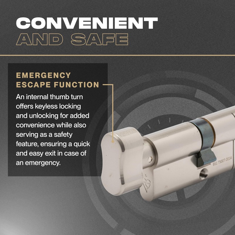 IRONWORX® Spectre Nickel 45mm (Turn) | 50mm (Key) (95mm) High