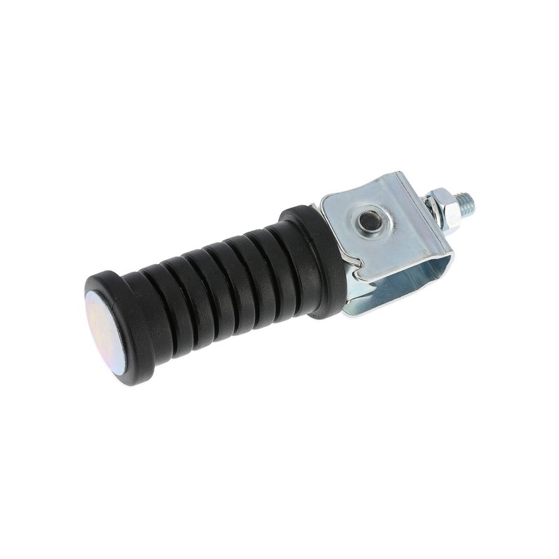 Set Pillion Foot Pegs Galvanised Black ETZ