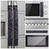 WHSGHGAT Fridge Door Handle Covers, Kitchen and Bathroom Appliance Door