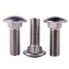 KOSJETHAS 5/16-18 x 3/4" Carriage Bolts Screws, Round Head Square