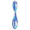Gifts for Readers & Writers Bookmark Reading Light Blue Blocks