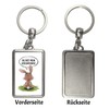 Du bist mein Lieblinghare Keyring Easter Gift Humorous and Loving,