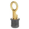Drain Plug Marine Boat Brass Drain Plug for 1-1 / 4in Holes+boat transom drain plug+boat bung drain plug