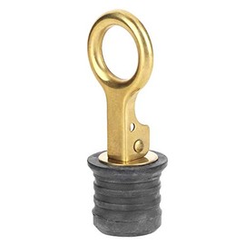 Drain Plug Marine Boat Brass Drain Plug for 1-1 / 4in Holes+boat transom drain plug+boat bung drain plug