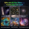Galaxy Projector for Bedroom, HD Image Star Projector Galaxy Light