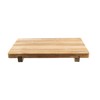 BLACKSTONE 5595 Solid Acacia Wood Griddle Cutting Board with Feet