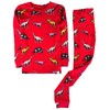 LittLong 12M-5Y - Conjunto de pijama de dinosaurio 100% algodón,
