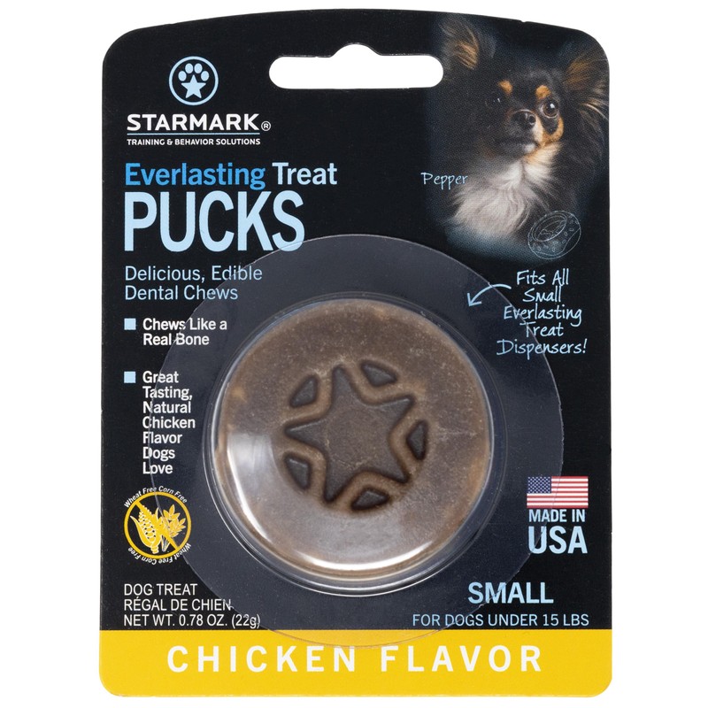 Starmark Everlasting Treat Puck Dental Chew for Small Dogs