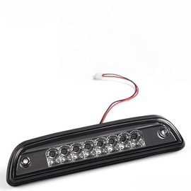 ANDPLAY Third 3rd Brake Cargo Light Compatible With Toyota Tacoma 1995-2017 Rear Roof Center High Mount Tail Lamps Chrome Housing Smoky Lens