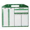 Baseball Coaching Board Professional Double Sided Reusable Dry Erase Baseball