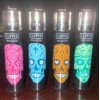 Clipper Refillable Lighter Set of 4 Mexican Skulls 4