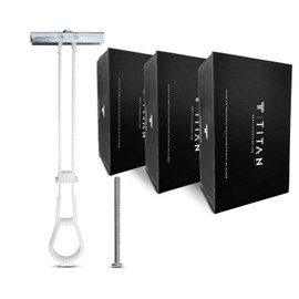 TITAN ANCHORS 75-Pack 3/16"-24 Heavy Duty Quick Toggle Anchors with Bolts Set | for Drywall, Metal Studs, and Concrete Block | Holds 240+ Lbs. | 75 Toggles + 75 Bolts