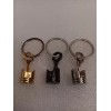 Car Piston Connecting Rod Car Engine Metal 3D Keyring Keychain