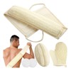 Esponja Exfoliante Natural De Lufa Para Ducha Y Baño
