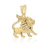 NKlaus Small 333 Yellow Gold 8ct Zodiac Horoscope Pendant, Yellow