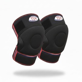 TSM 88 Basic Knee Pads Sports Bandage, Unisex, 2150-S, Black, S
