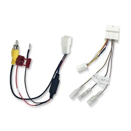《Jn035》 Toyota Daihatsu Genuine Rear Camera Can Be Used As Is, External Navigation Connection RCA Terminal Conversion Wiring Steering Switch Rear Camera Branch Conversion Adapter Separation 20P Rear