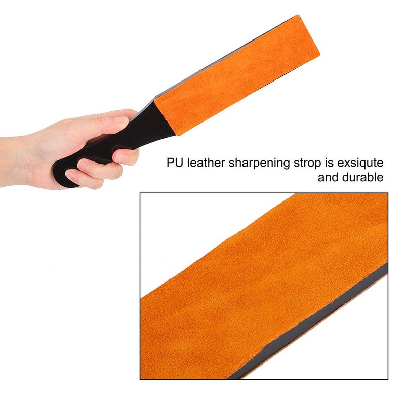 Razor Sharpener, Razor Strap, Manual Razor Sharpening Board Double Size