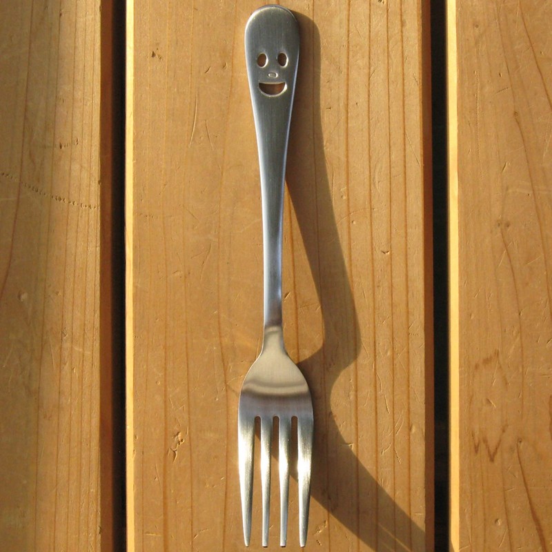 Nagao NY-3 Tsubamesanjo Nico Dessert Fork, Set of 4, 6.8