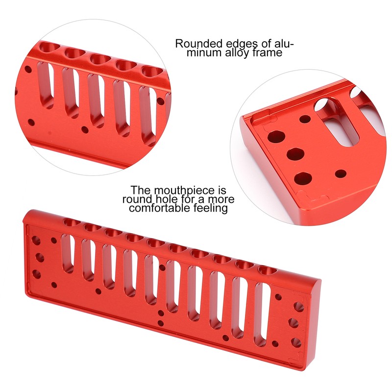 Harmonica Comb for HOHNER SP20 Aluminum Aalloy 10-Hole Blues Musical