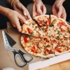 Vicloon Pizza Scissors, Pizza Cutter with Sharp Blades, Removable Multi-Purpose