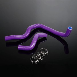 Silicone Radiator Hose Kit Compatible for HONDA Prelude H22A BB6/BB8 SE/VTI/VTI 1997-2001