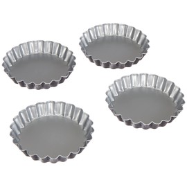 Guardini 4223701204 Silver Elegance Set mit 4 Tortletts ø 12 cm