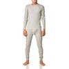 Smith's Workwear Men's Men's Thermal Sets Underwear, Heather Grey, Small