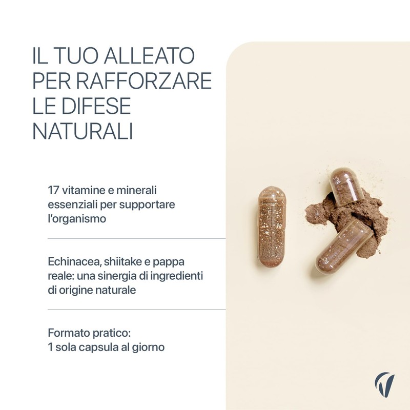 Complesso Immunità Difese Naturali – Integratore con 17 Vitamine e