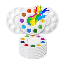Mr. Pen 8Pack Paint Tray Palettes - Plastic Paint Trays for Kids & Adults