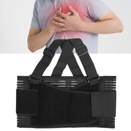 Brace for Broken Ribs, Breathable Adjustable Chest Lumbar Protector Strap Belt for Women and Men