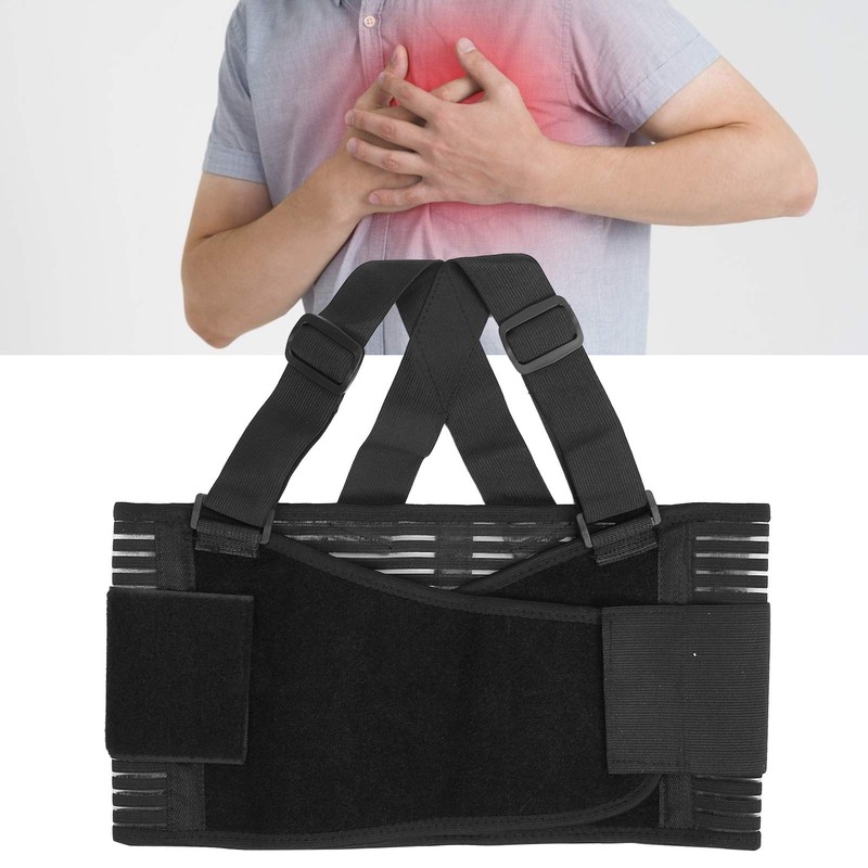 Brace for Broken Ribs, Breathable Adjustable Chest Lumbar Protector Strap