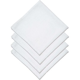 Best Reusable Cotton Cheesecloth Straining - 100% Unbleached Fine Weave Grade 90 Cotton Fabric for Straining, Steaming, Basting, and Making Cheese (5, 18X18)