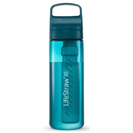 LifeStraw Go 2.0 Water Filter Bottle 650ml, Laguna Teal