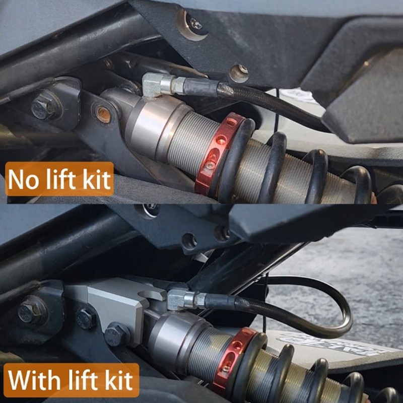 3in Rear Shock Lift Kit Aluminum Billet Rear Shock Extender