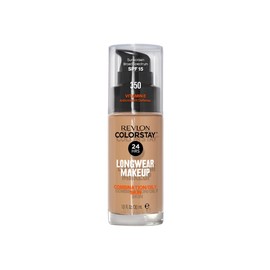 Revlon Base de Maquillaje ColorStay Make Up Cutis Mixto/Graso, Rich Tan, 30 ml
