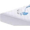 Quilted Small Double 4 FT- 40 CM depth Waterproof Elastic
