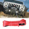 3/16" 50FT 7000Lbs Synthetic Winch Rope, KMFCDAE Universal Heavy Duty