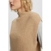 ESPRIT Women's Sweater Vest, 289/Sand 5